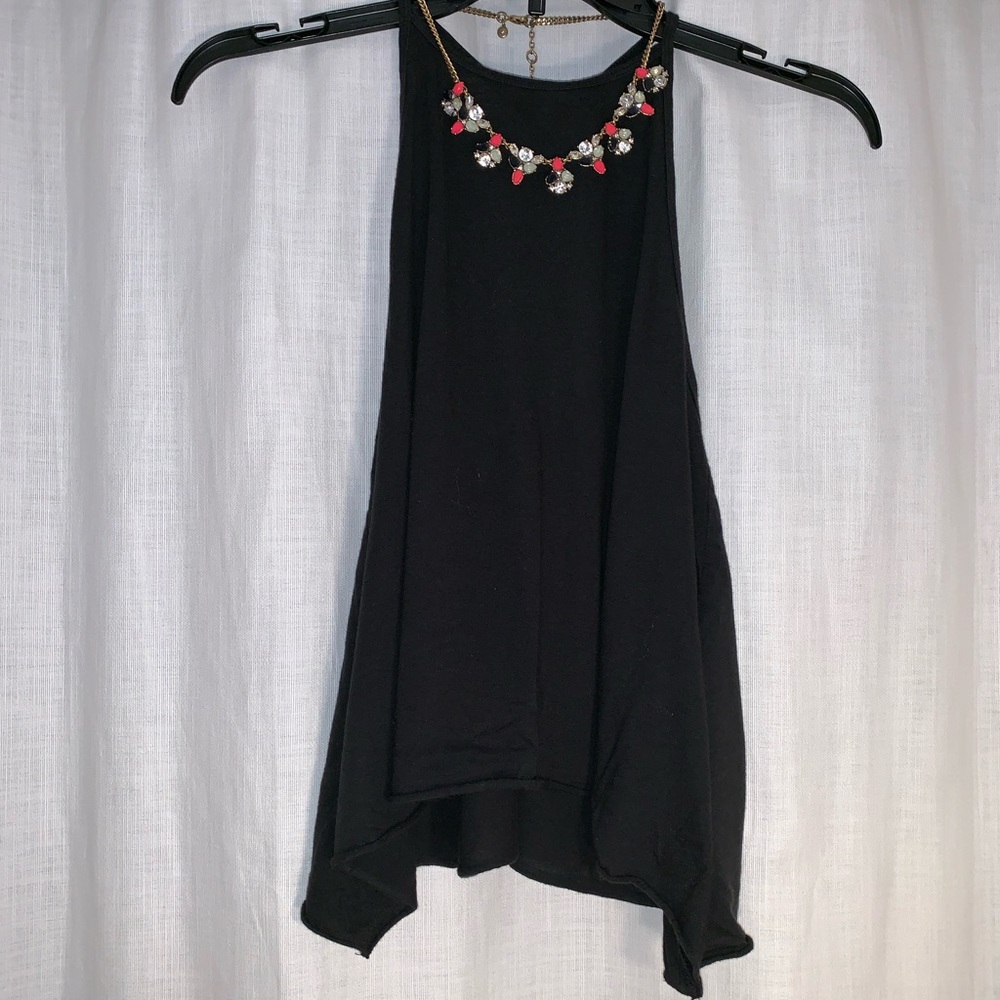 Hollister high neck tank top size small